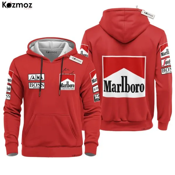 Alternative view of 1984 Niki Lauda McLaren Race Suit Grand Prix Collection- Racing Team