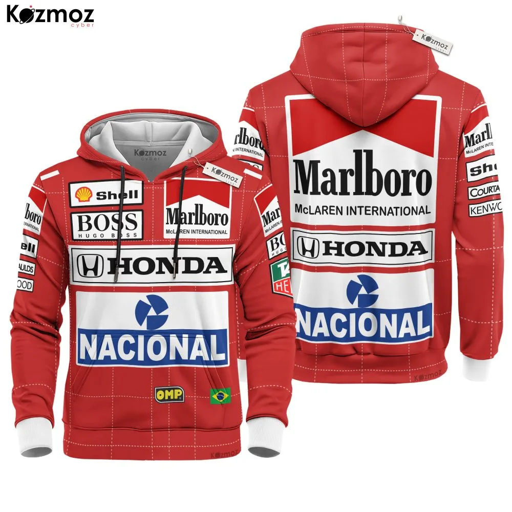 1988 Magic Senna Marlboro McLaren Honda Race Suit - Authentic Racing Team - Image 2