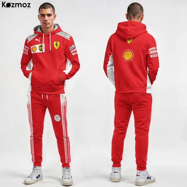 2019 Sebastian Vettel SF Racing Team Race Suit Collection - Racing Team -