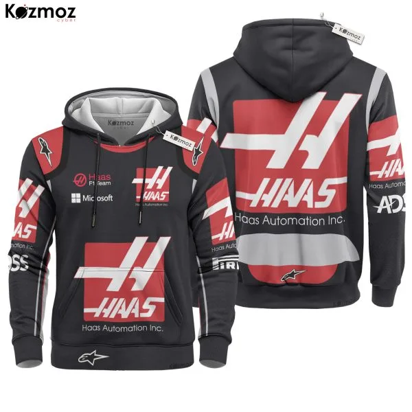 Alternative view of 2020 Romain Grosjean Haas Race Suit Collection - Racing Team -