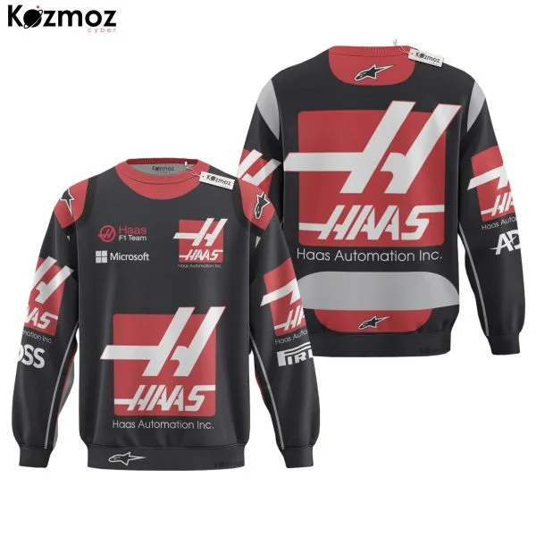 2020 Romain Grosjean Haas Race Suit Collection - Racing Team - - Image 4