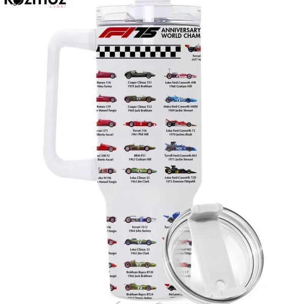 75th Anniversary Tumbler - 75th Anniversary World Champion Tumbler Stainless Steel - Image 7