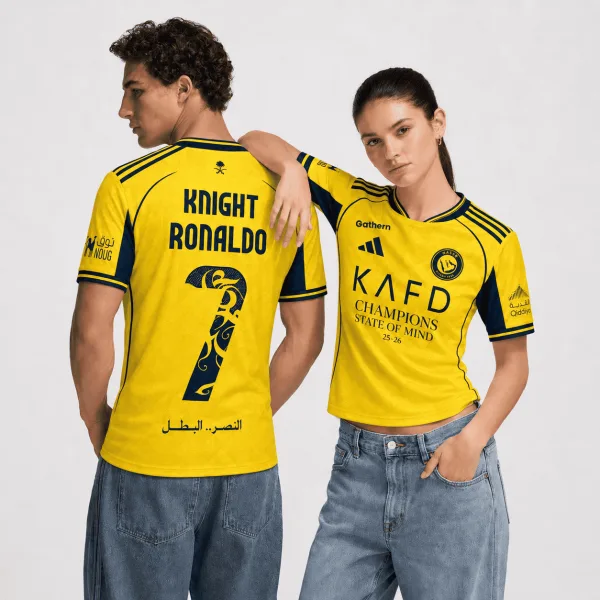 Al Nassr Ronaldo #7 Champions Edition Costume Football Jersey