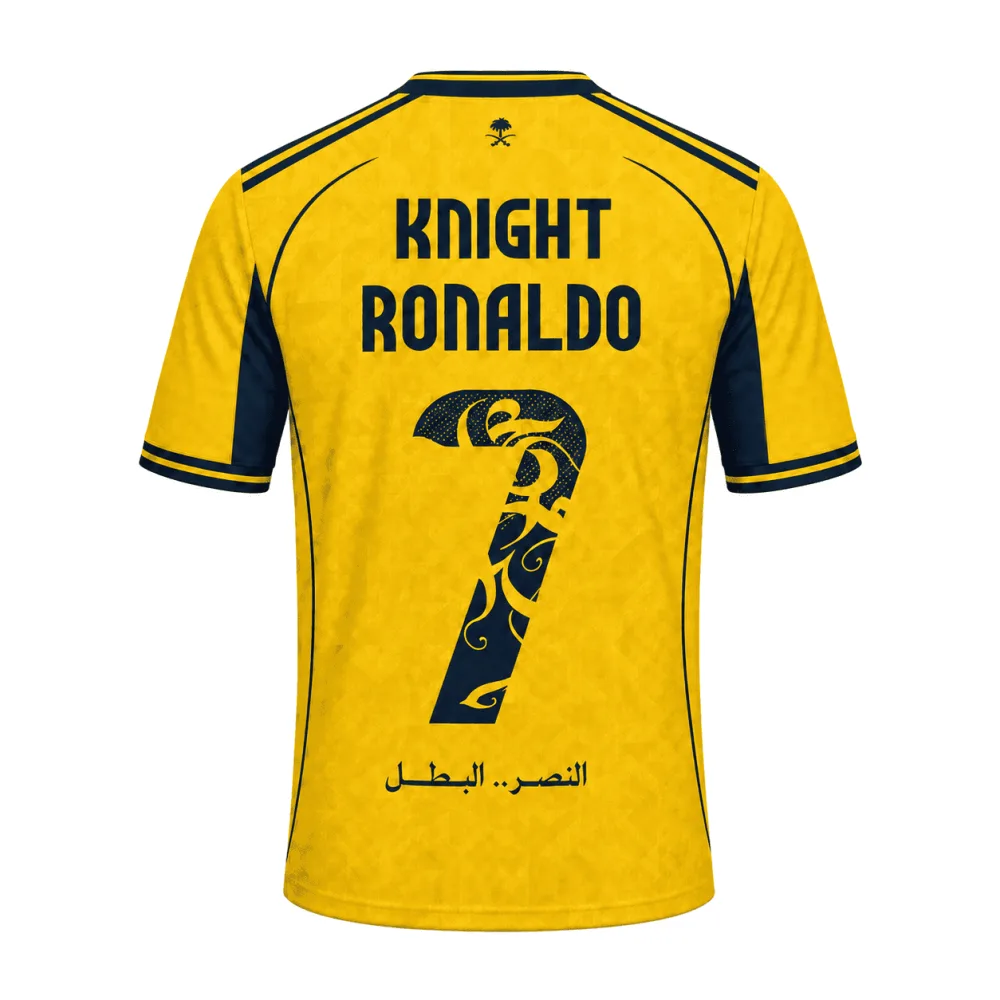 Al Nassr Ronaldo #7 Champions Edition Costume Football Jersey - Image 3