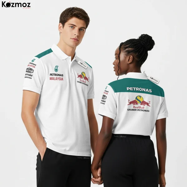 Mika Salo Polo Shirt 1997 - Red Bull Sauber Petronas