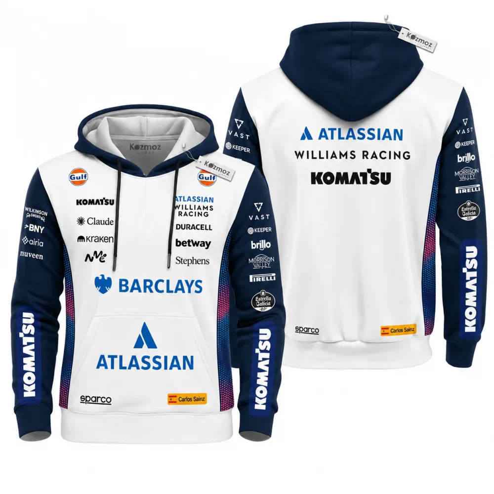 Williams MonacoGP 2026 F1 Team Edition Costume Racing Suit - Image 2