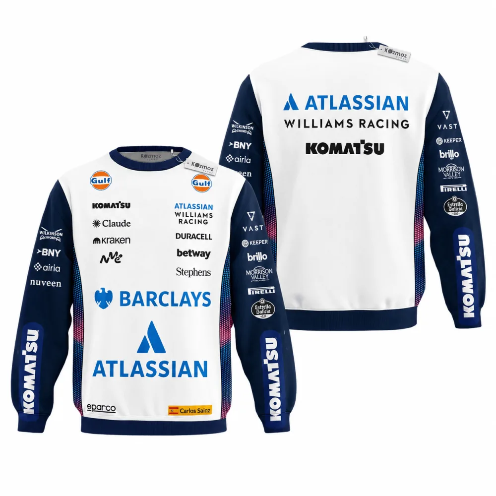Williams MonacoGP 2026 F1 Team Edition Costume Racing Suit - Image 3