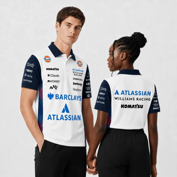 Williams MonacoGP 2026 F1 Team Edition Custom Polo Shirt - 3