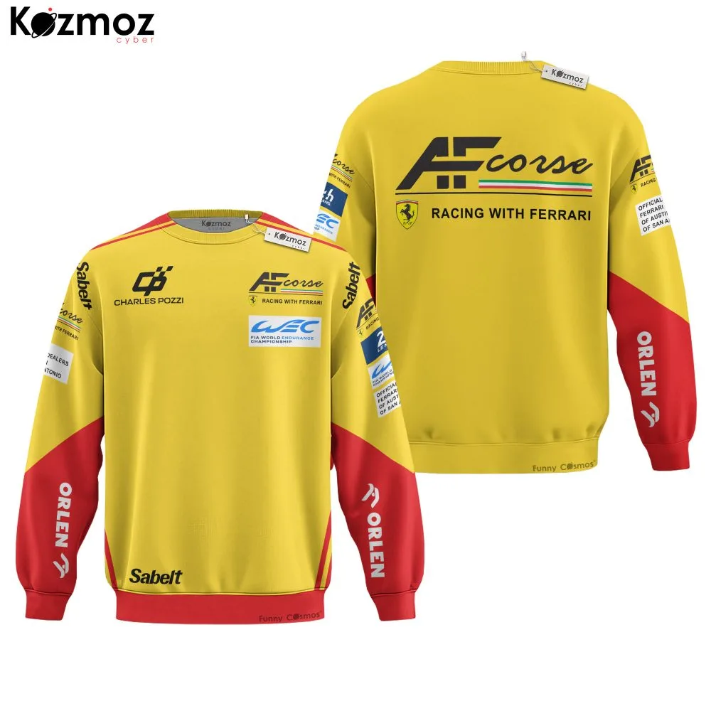 AF Corse Racing Suit Le Mans 24h 2025 Collection - SF WEC Team - Image 4