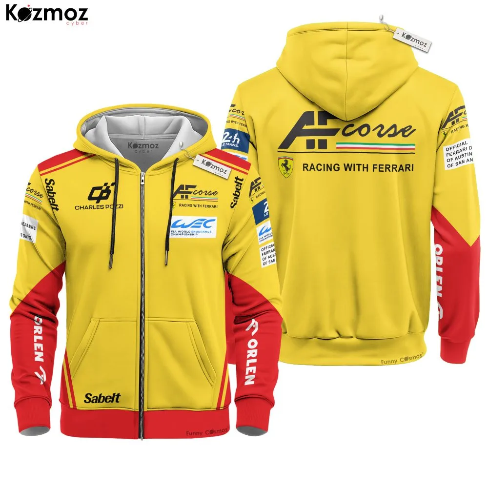 AF Corse Racing Suit Le Mans 24h 2025 Collection - SF WEC Team - Image 3