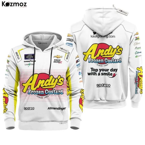 Alternative view of AJ Allmendinger Racing Suit Andy 2022 Collection - NASCAR Racing Team