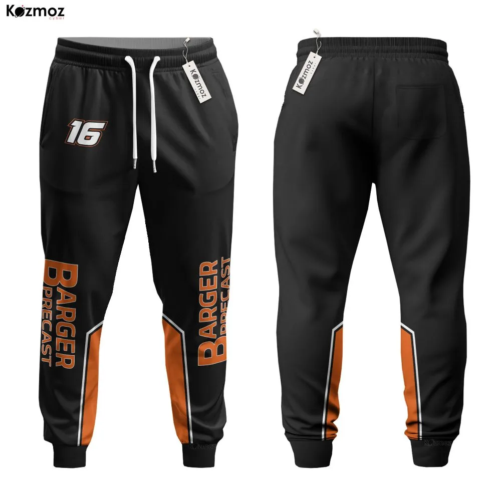AJ Allmendinger Racing Suit Barger Precast 2023 Collection - NASCAR Racing Team - Image 5