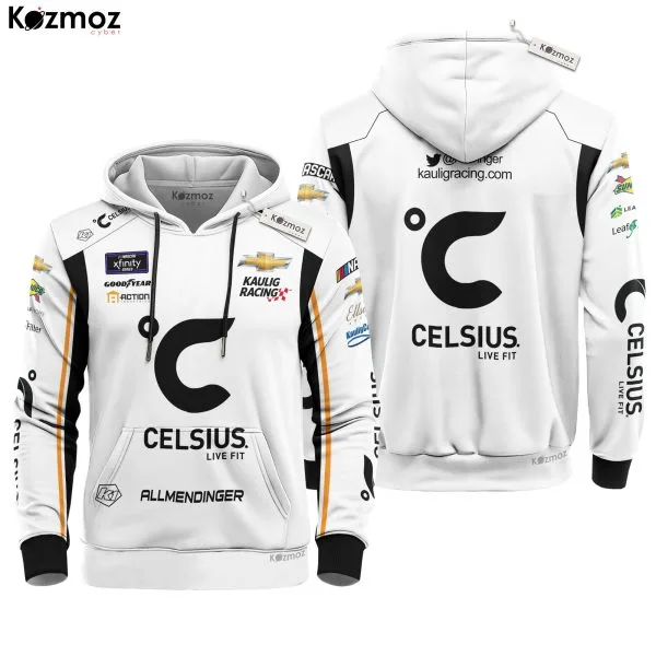 Alternative view of AJ Allmendinger Racing Suit Celsius 2024 Collection - NASCAR Racing Team