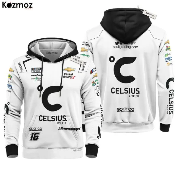 Alternative view of AJ Allmendinger Racing Suit Celsius 2024 Collection - NASCAR Racing Team