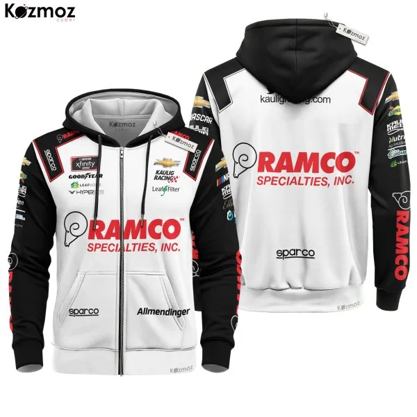 AJ Allmendinger Racing Suit Ramco 2021 Collection - NASCAR Racing Team - Image 3