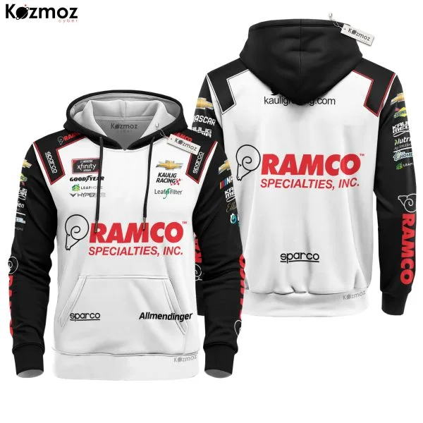 Alternative view of AJ Allmendinger Racing Suit Ramco 2021 Collection - NASCAR Racing Team