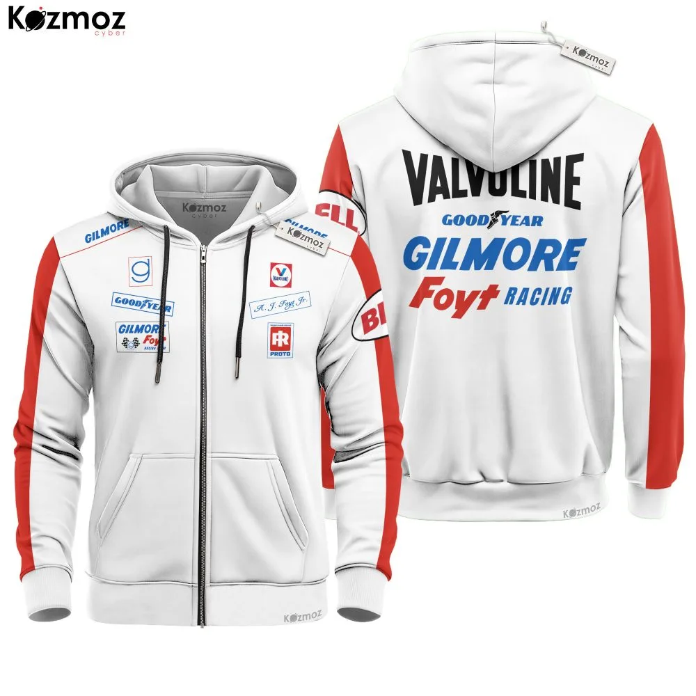 AJ Foyt Race Suit Uniform Gilmore 1982 - NASCAR Racing Team - Image 3