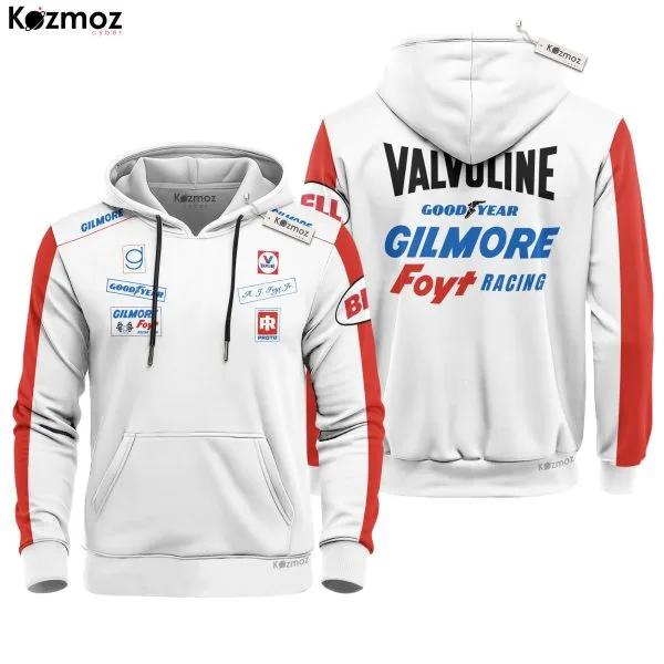 Alternative view of AJ Foyt Race Suit Uniform Gilmore 1982 - NASCAR Racing Team