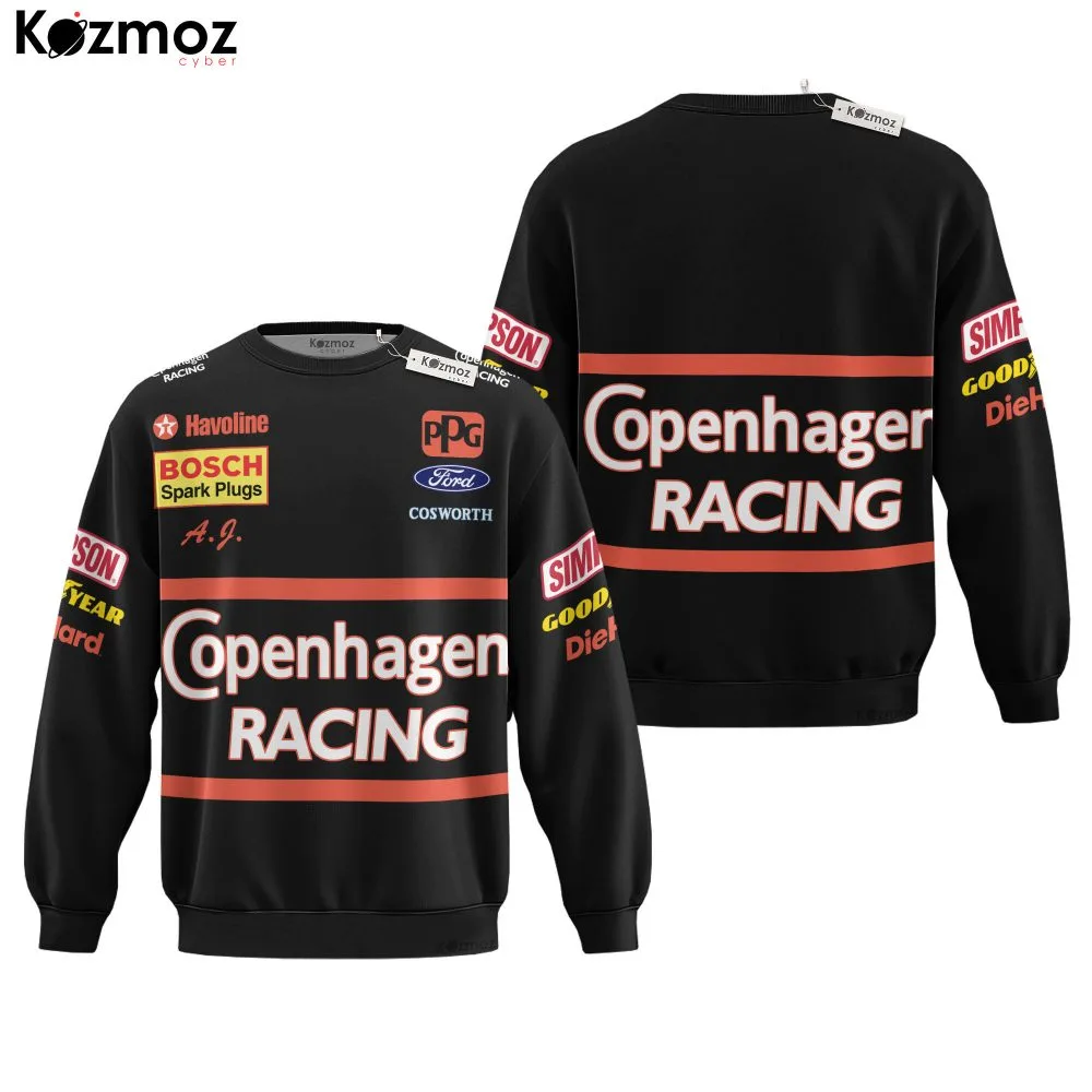 AJ Foyt Racing Suit Copenhagen 1989 Collection - NASCAR Racing Team - Image 4