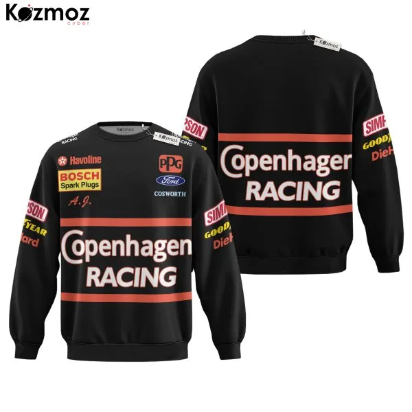 AJ Foyt Racing Suit Copenhagen 1989 Collection - NASCAR Racing Team - Image 4
