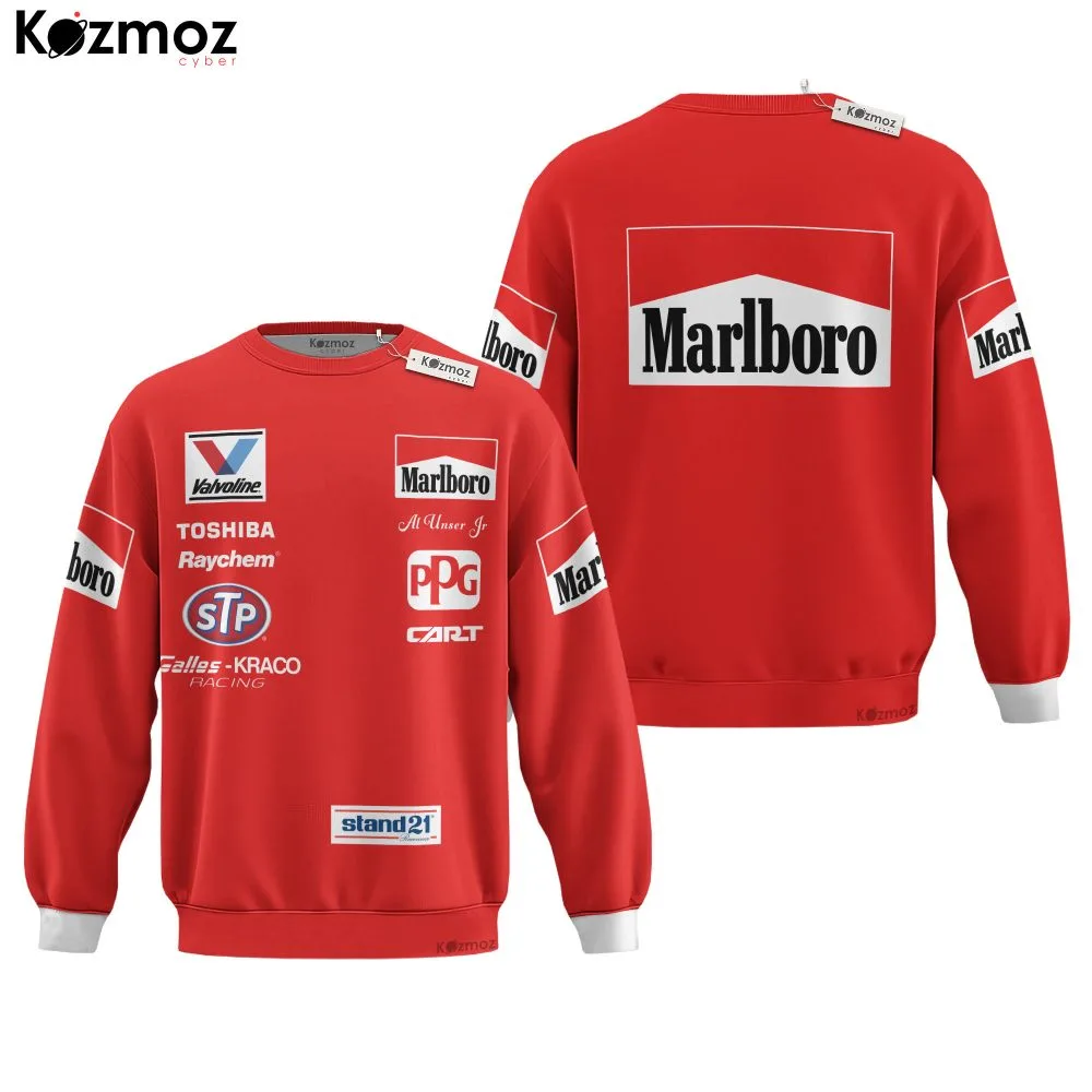 Al Unser Jr. Racing Suit Marlboro 1990 Collection - Penske NASCAR Racing Team - Image 4