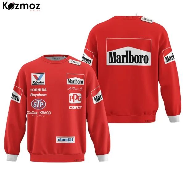 Al Unser Jr. Racing Suit Marlboro 1990 Collection - Penske NASCAR Racing Team - Image 4