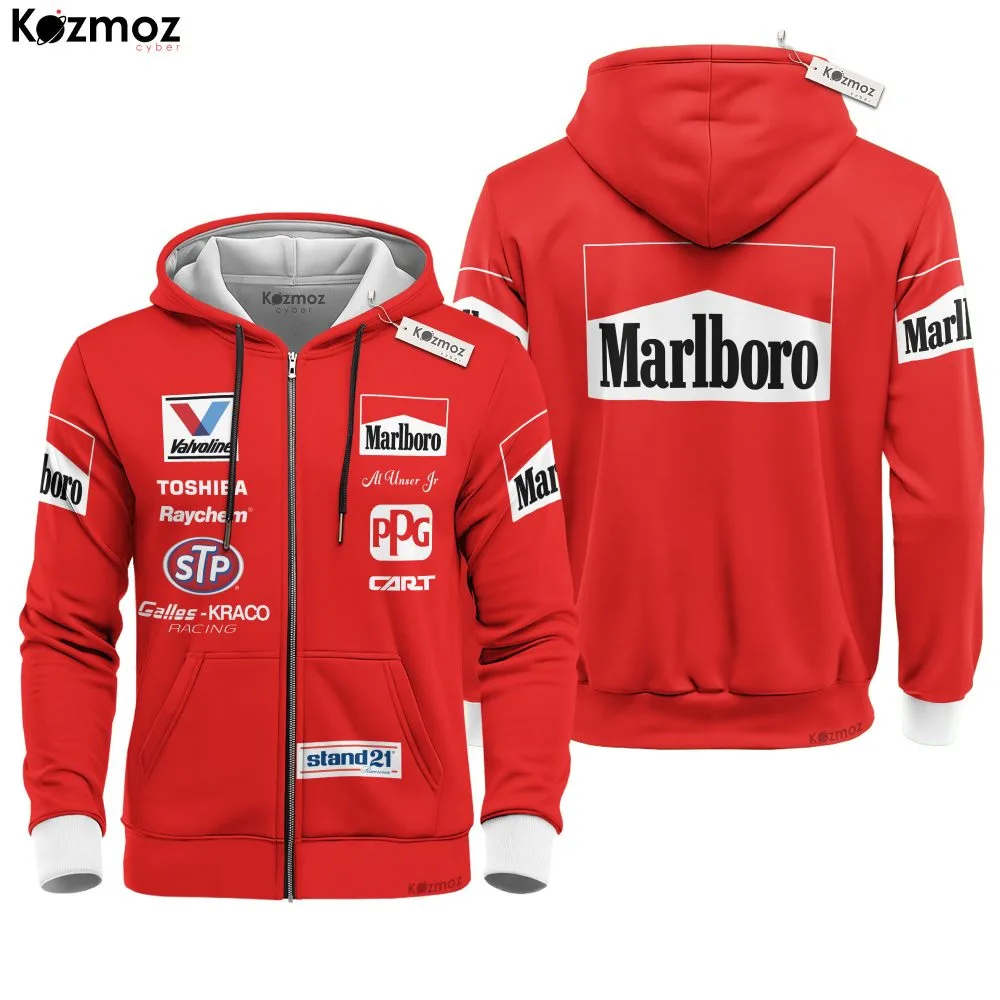 Al Unser Jr. Racing Suit Marlboro 1990 Collection - Penske NASCAR Racing Team - Image 3