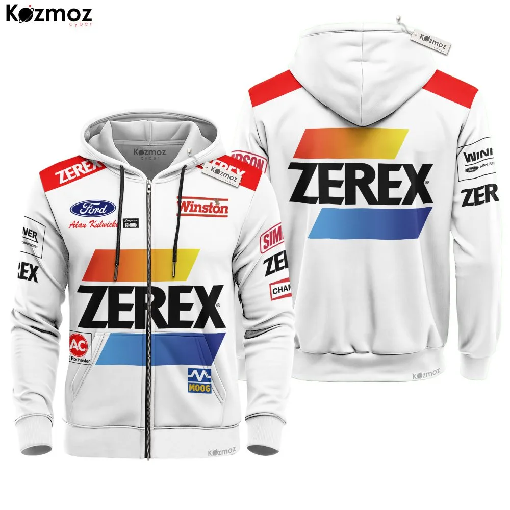 Alan Kulwicki Racing Costume Zerex 1989 Collection - AK Racing NASCAR Racing Team - Image 3