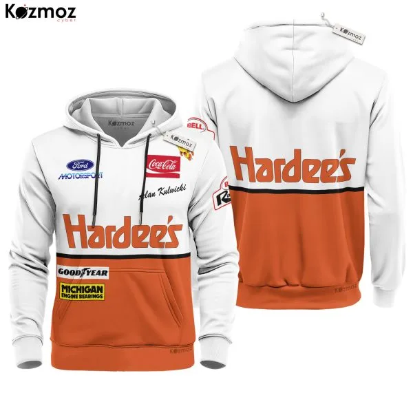 Alternative view of Alan Kulwicki Racing Suit Hardee 1993 Collection - NASCAR Racing Team