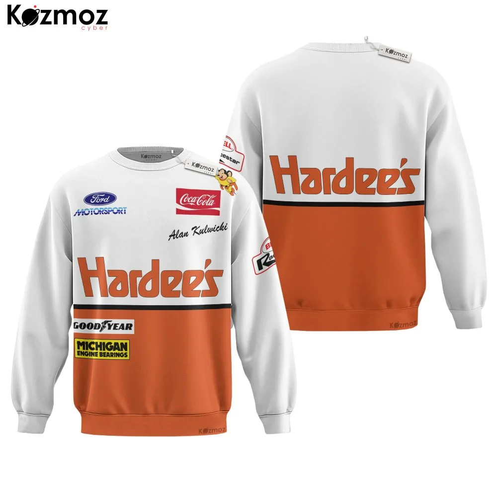 Alan Kulwicki Racing Suit Hardee 1993 Collection - NASCAR Racing Team - Image 4