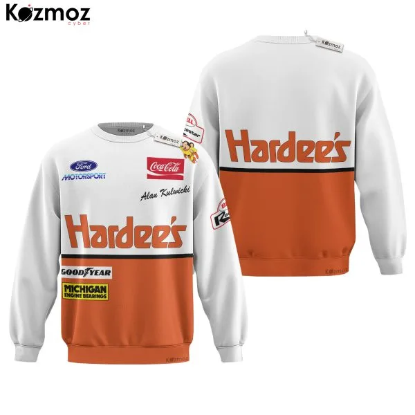 Alan Kulwicki Racing Suit Hardee 1993 Collection - NASCAR Racing Team - Image 4