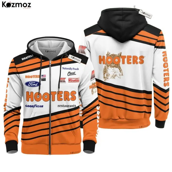 Alan Kulwicki Racing Suit Hooters 1992 Collection - NASCAR Racing Team - Image 3