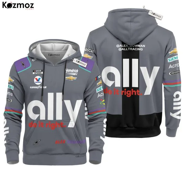 Alternative view of Alex Bowman Racing Suit Ally 2022 Collection - NASCAR Racing Team