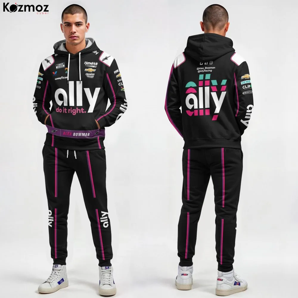 Alex Bowman Racing Suit Ally 2023 Collection - NASCAR Racing Team - Image 6