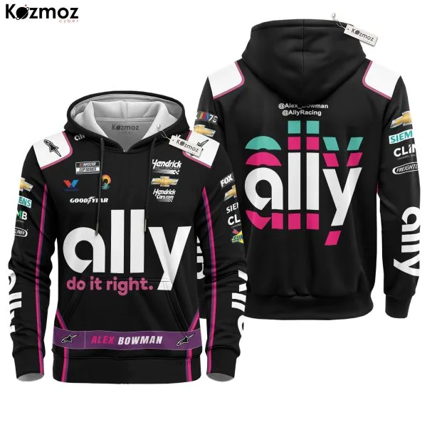 Alex Bowman Racing Suit Ally 2023 Collection - NASCAR Racing Team - Image 7