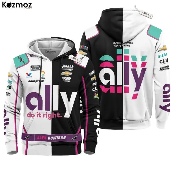 Alternative view of Alex Bowman Racing Suit Ally 2023 Collection - NASCAR Racing Team