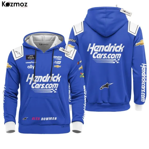 Alternative view of Alex Bowman Racing Suit Hendrick Motorsports 2024 Collection - NASCAR Racing Team