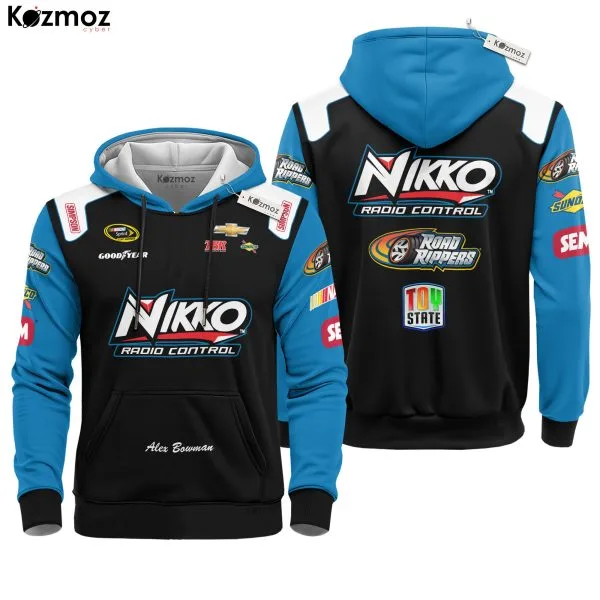 Alternative view of Alex Bowman Racing Suit Nikko Radio 2015 Collection - NASCAR Racing Team