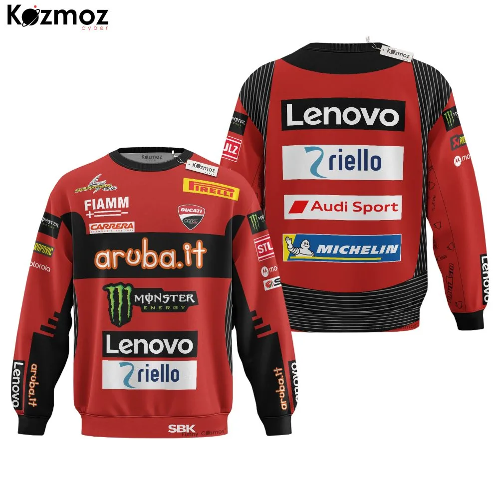Alvaro Bautista Racing Costume 2020 - Aruba.It Ducati WSBK Team - Image 6