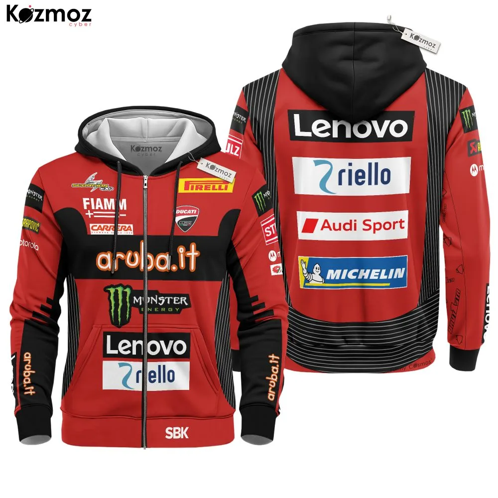 Alvaro Bautista Racing Costume 2020 - Aruba.It Ducati WSBK Team - Image 5