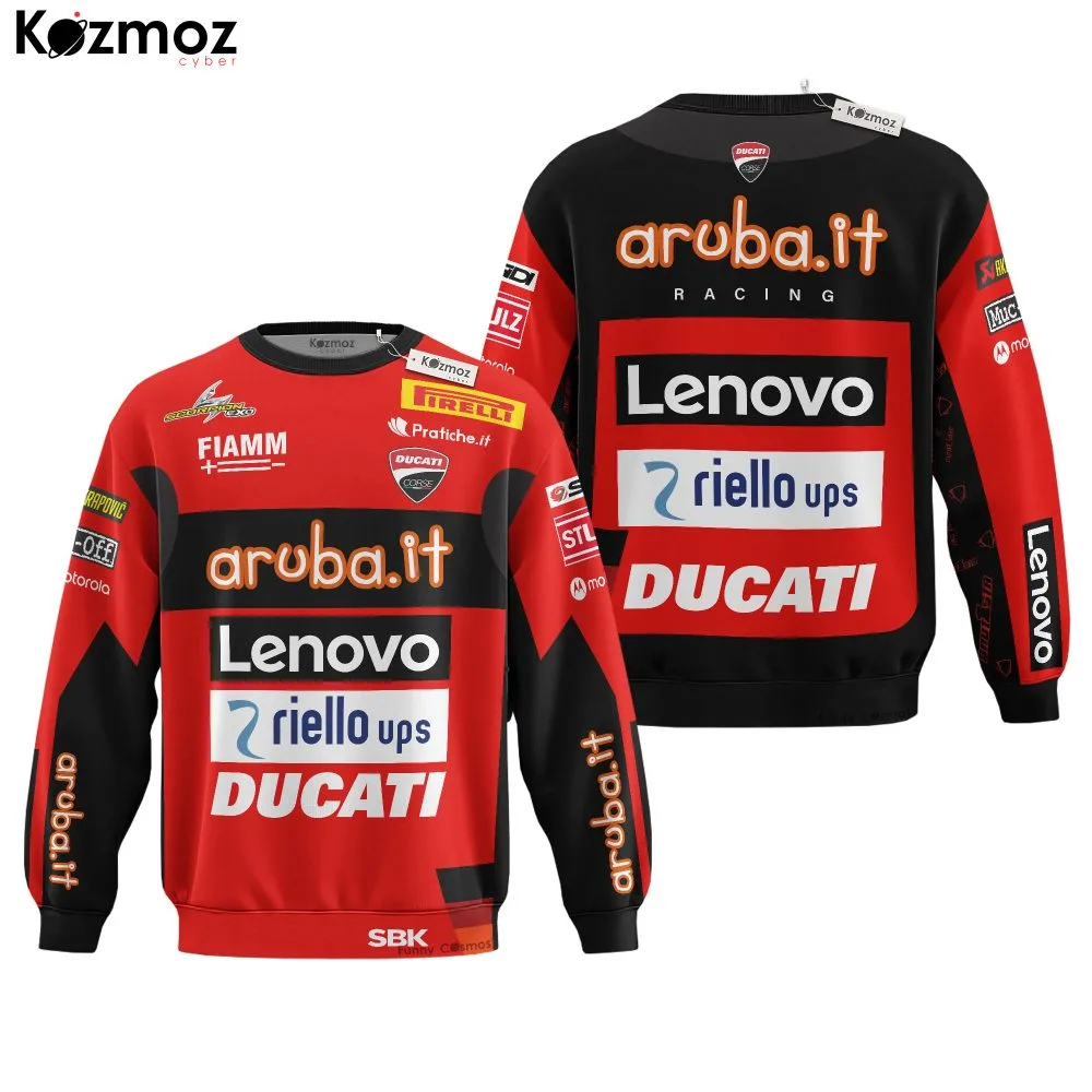 Alvaro Bautista Racing Costume 2022 - Aruba.It Ducati WSBK Team - Image 6