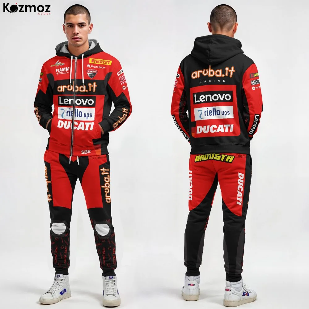 Alvaro Bautista Racing Costume 2022 - Aruba.It Ducati WSBK Team - Image 3