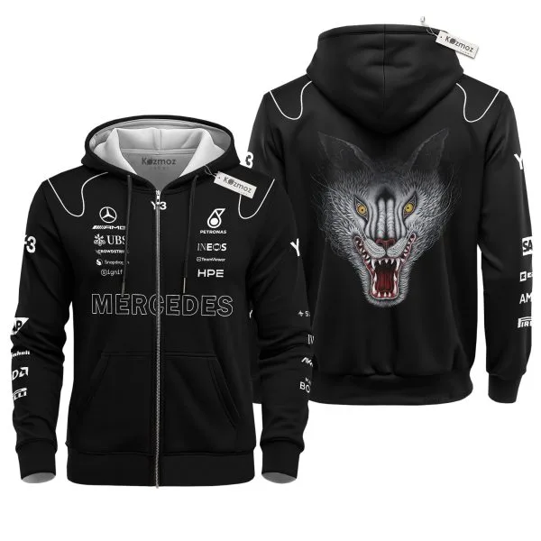 AMG Mer Y-3 Wolf F1 Team 2026 Costume Racing Suit - Image 4