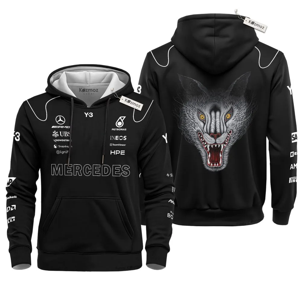 AMG Mer Y-3 Wolf F1 Team 2026 Costume Racing Suit - Image 3