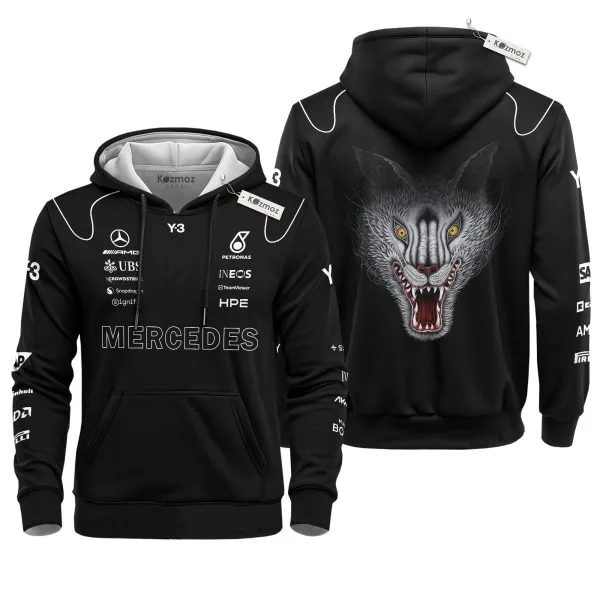 AMG Mer Y-3 Wolf F1 Team 2026 Costume Racing Suit - Image 3