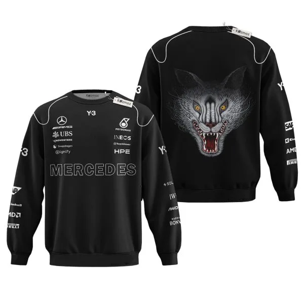 AMG Mer Y-3 Wolf F1 Team 2026 Costume Racing Suit - Image 5