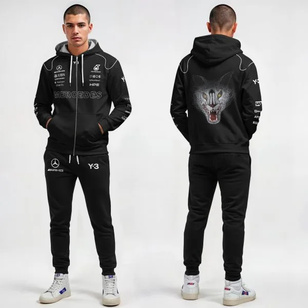 Alternative view of AMG Mer Y-3 Wolf F1 Team 2026 Costume Racing Suit