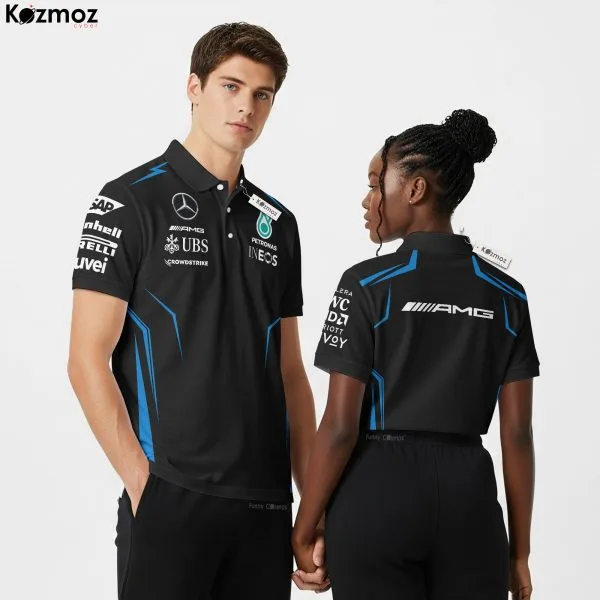 AMG Petronas Polo Shirt - Petron Teamwear Look Fanwear