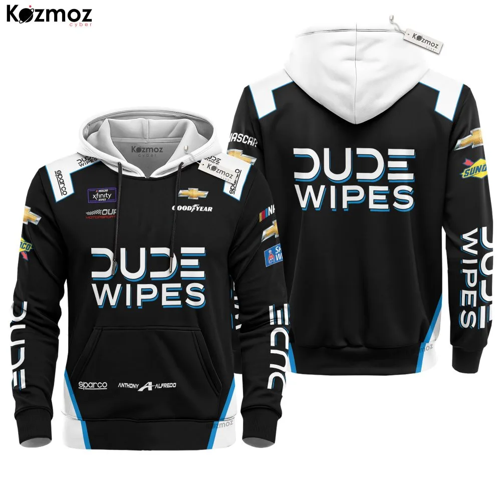 Anthony Alfredo Racing Suit Dude Wipes 2021 Collection - NASCAR Racing Team - Image 2