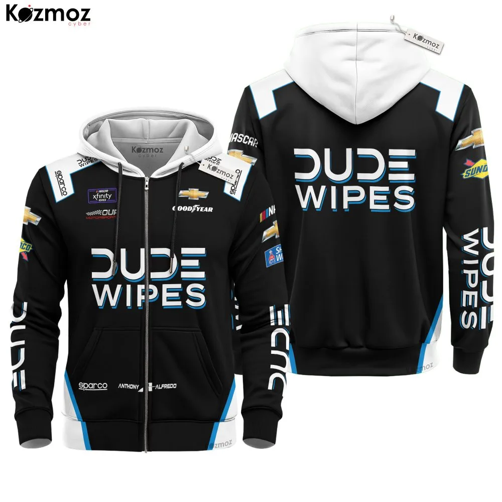 Anthony Alfredo Racing Suit Dude Wipes 2021 Collection - NASCAR Racing Team - Image 3
